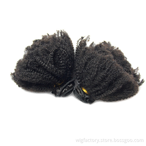 Cheap cuticle aligned hair,afro curl unprocessed human hair bundles  raw indian hair,wholesale hair vendors